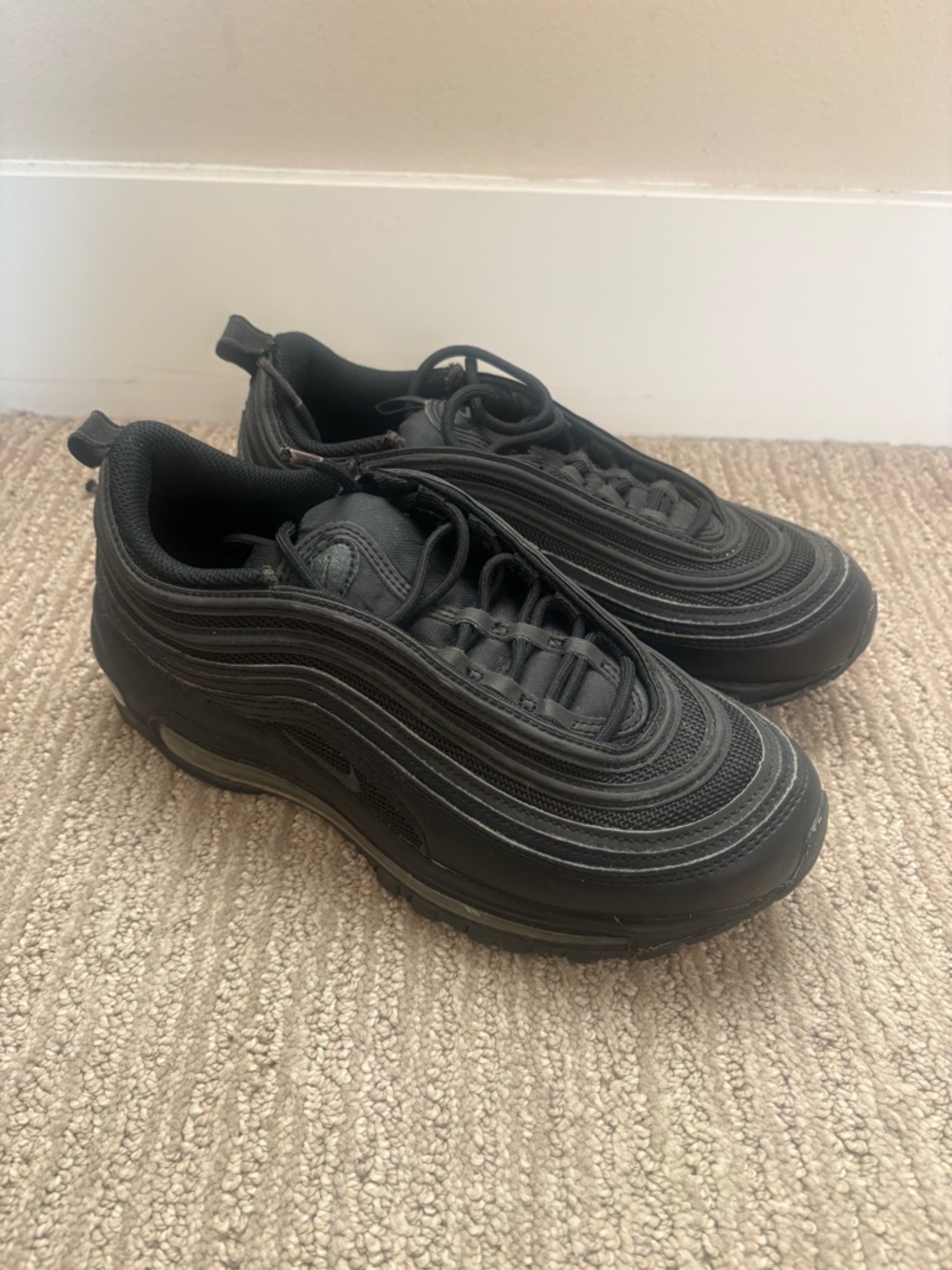 Nike Men's All-Black Air Max 97 Sneakers